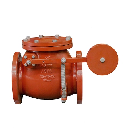 Valve Solutions Inc (Vsi) 3" Swing Check Valve, Flanged, with Outside Lever, Weight, & Spring CVI03F-DDSB-PS1/O